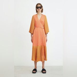 Rodebjer Millie Dress wrap midi dress